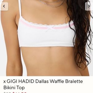 Frankie’s Bikini x Gigi Hadid Katarina waffle top